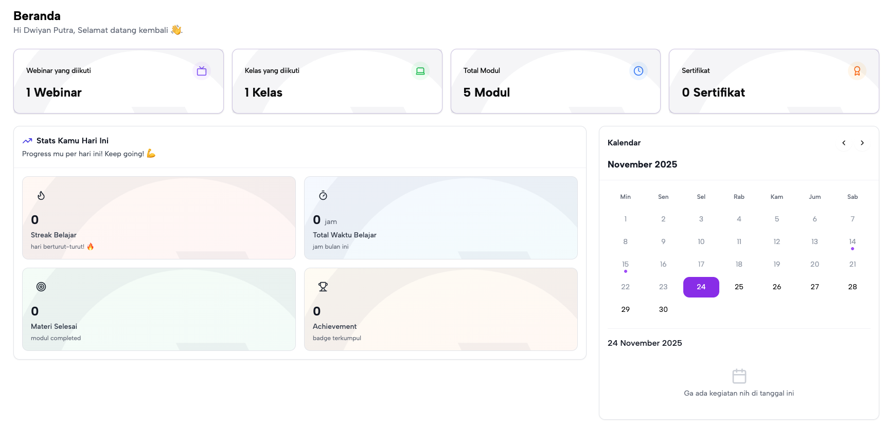 Dashboard Preview